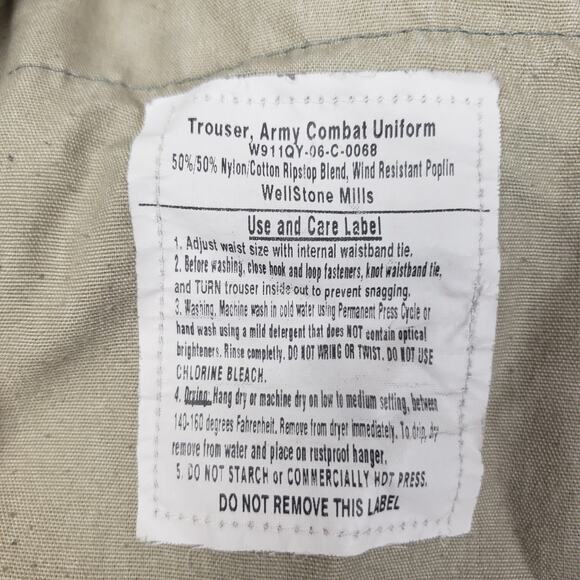 Army Uniform Combat Trouser ACU Size Medium Regular Digital Camouflage Print - Picture 11 of 11